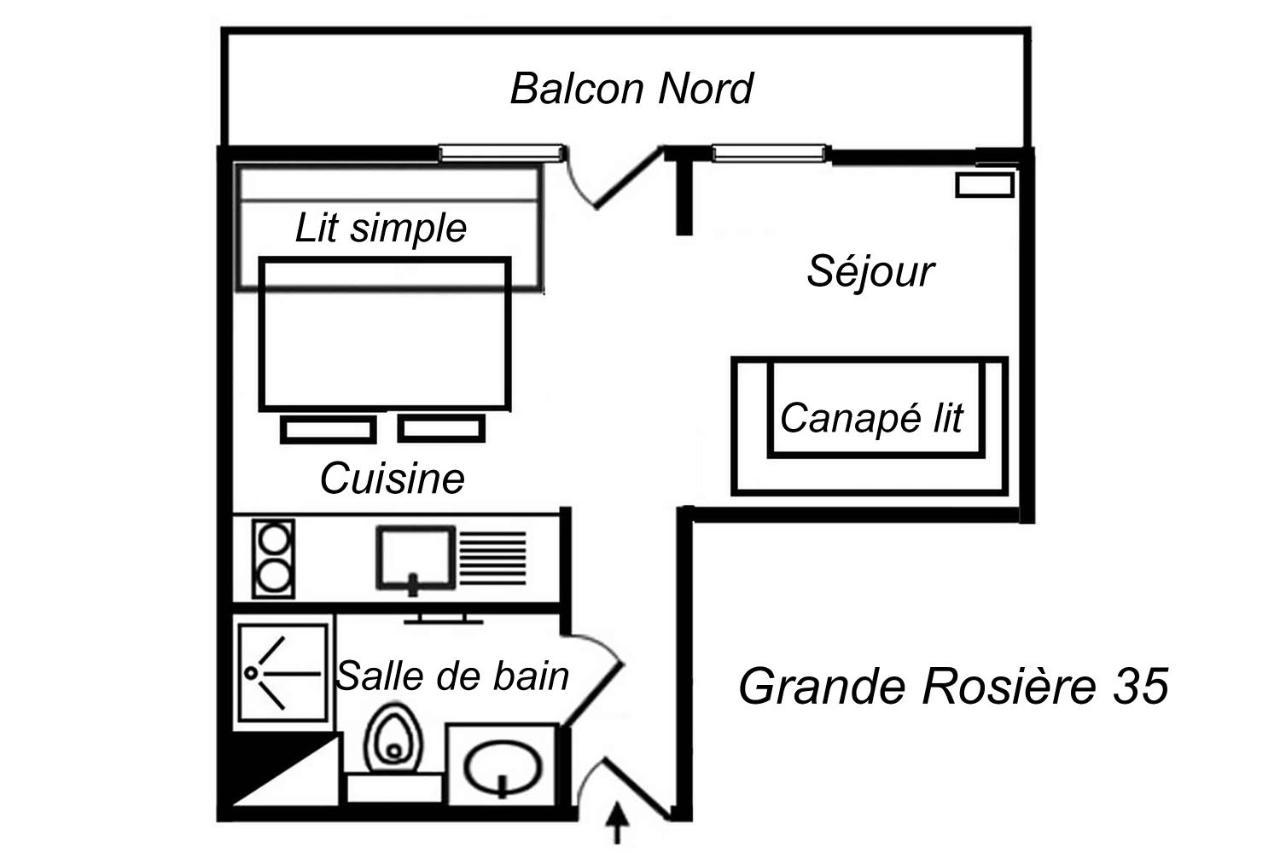 Residence Grande Rosiere Meribel Exterior photo